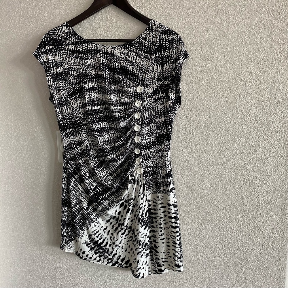 Joseph Ribkoff Ruched Sheath‎ Dress 10